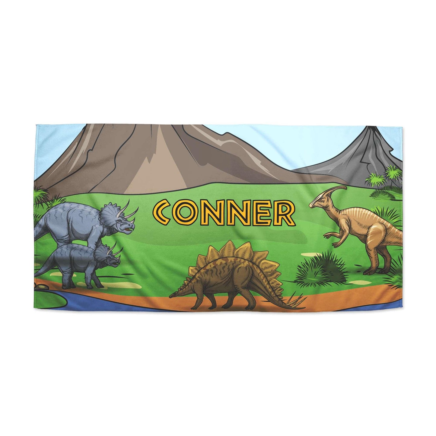 Beach Towel Dinosaur Park