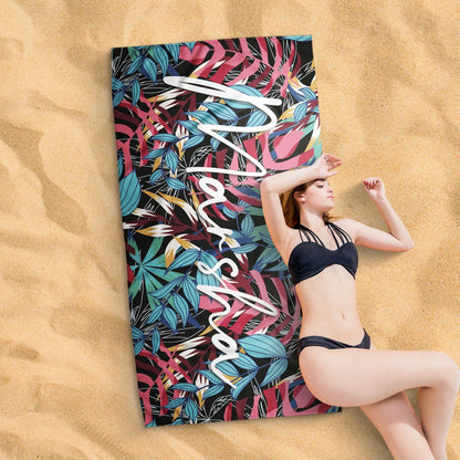 Beach Towel Summer Jungle