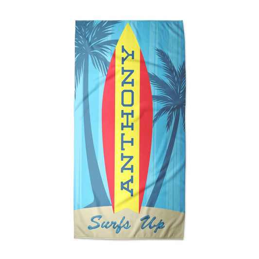 Beach Towel Surfs up