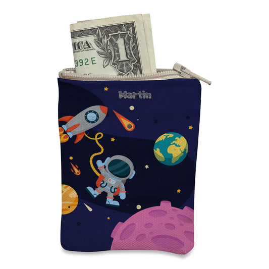 Coin Purse: Astronaut Coin Purse Sam + Zoey