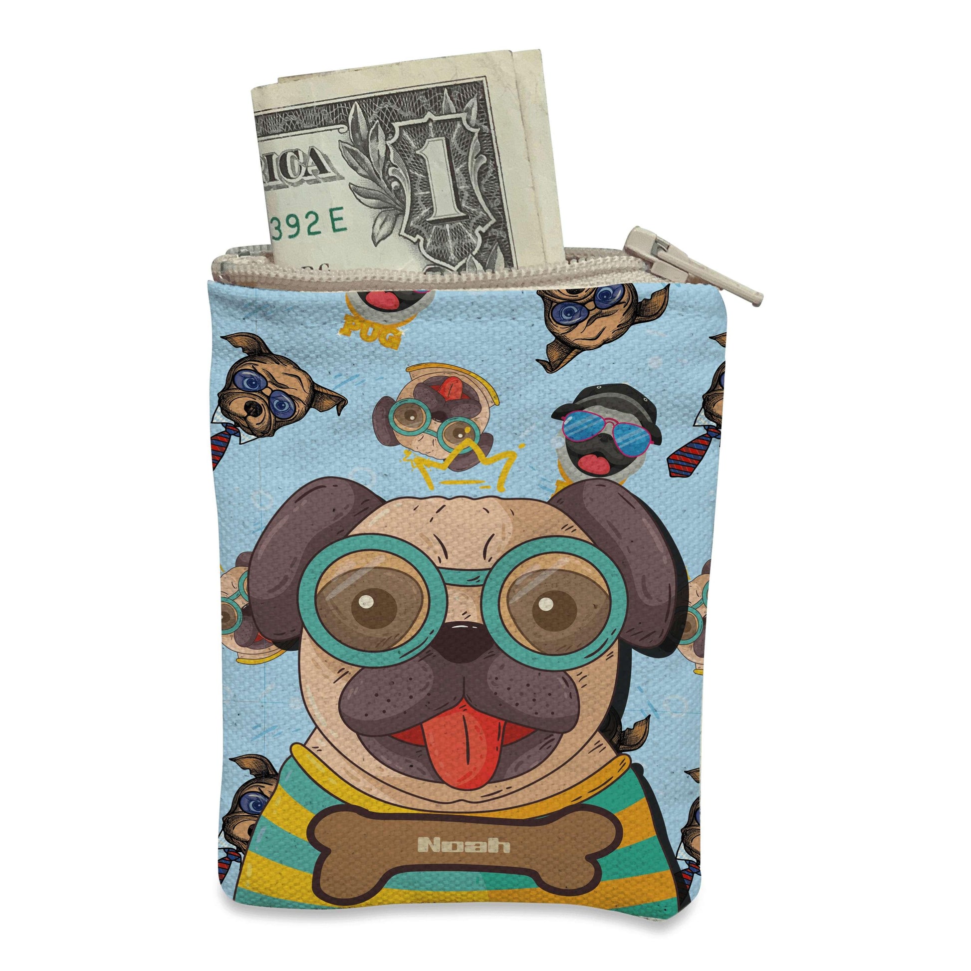 Coin Purse: Doggy Coin Purse Sam + Zoey