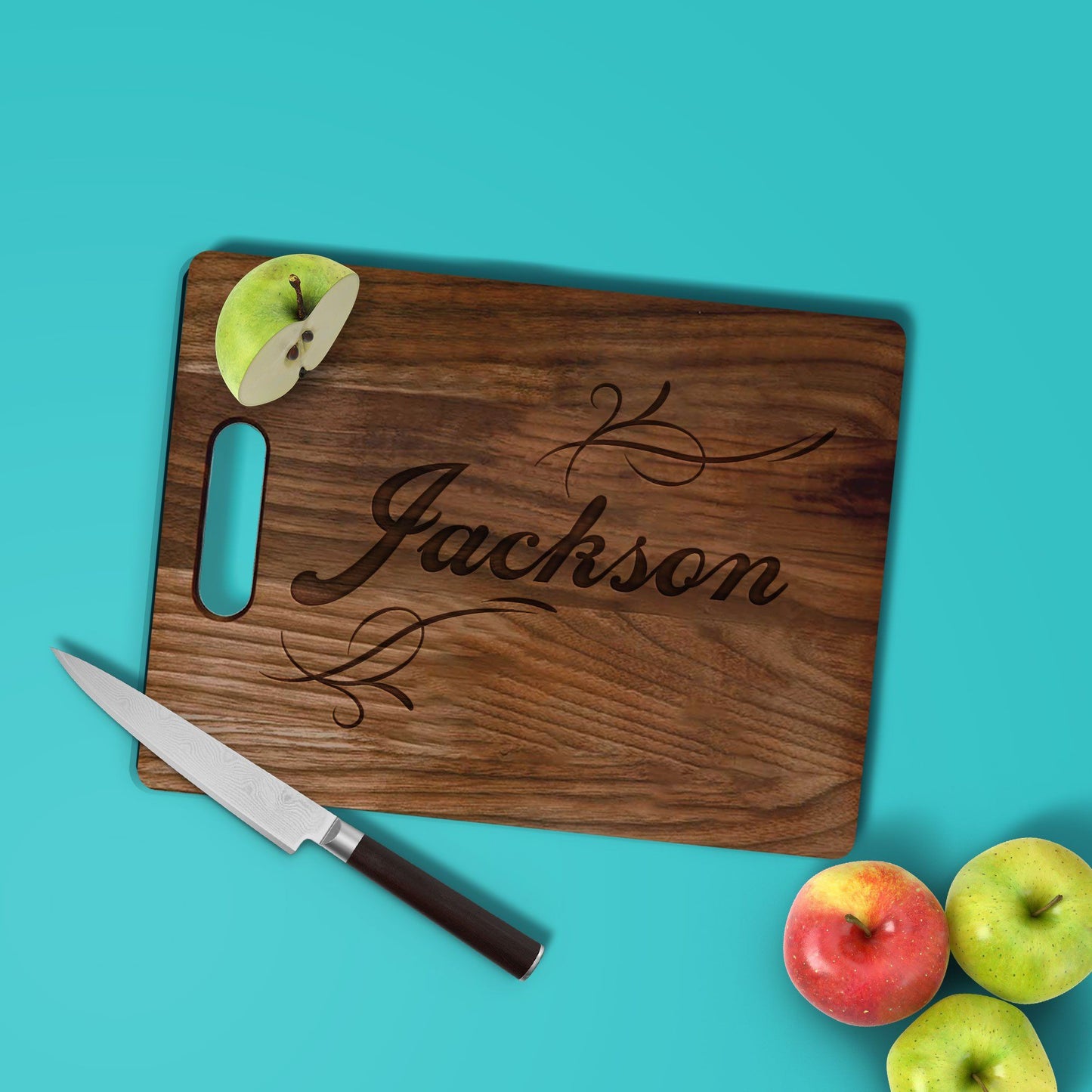 Cutting Board: Home Sweet Home Cutting Board Sam + Zoey Walnut