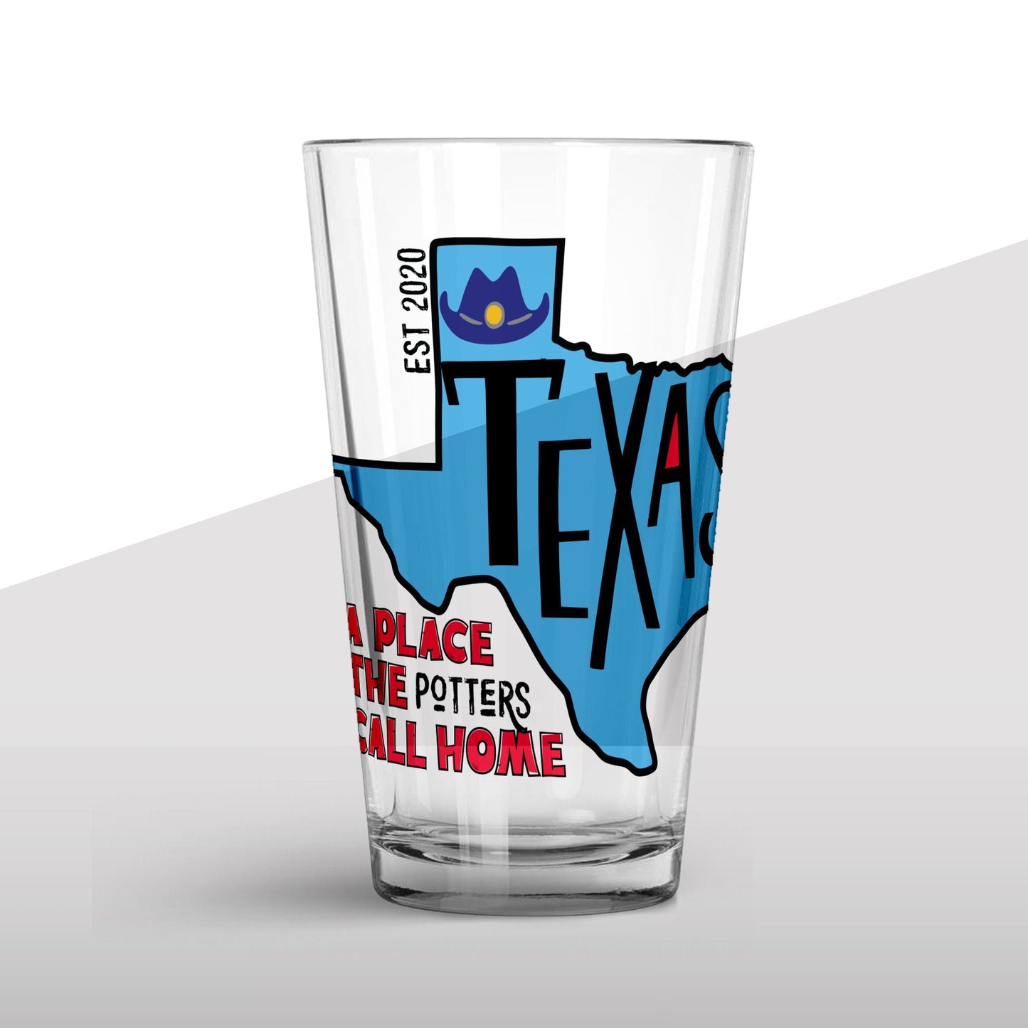 Glass Tumbler: Legacy States Glass Tumbler Sam + Zoey Texas