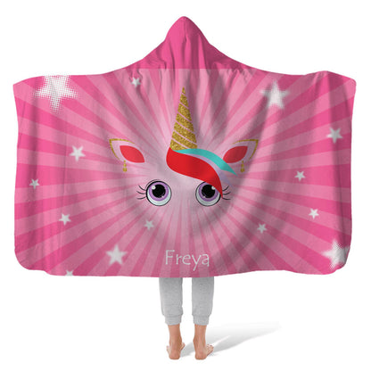 Hooded Fleece Blanket: Enchantment Hooded Fleece Blanket Sam + Zoey