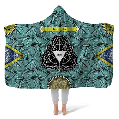 Hooded Fleece Blanket: Gypsy Queen Hooded Fleece Blanket Sam + Zoey