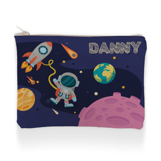 Makeup Pencil Case: Astronaut Makeup Pencil Case Sam + Zoey