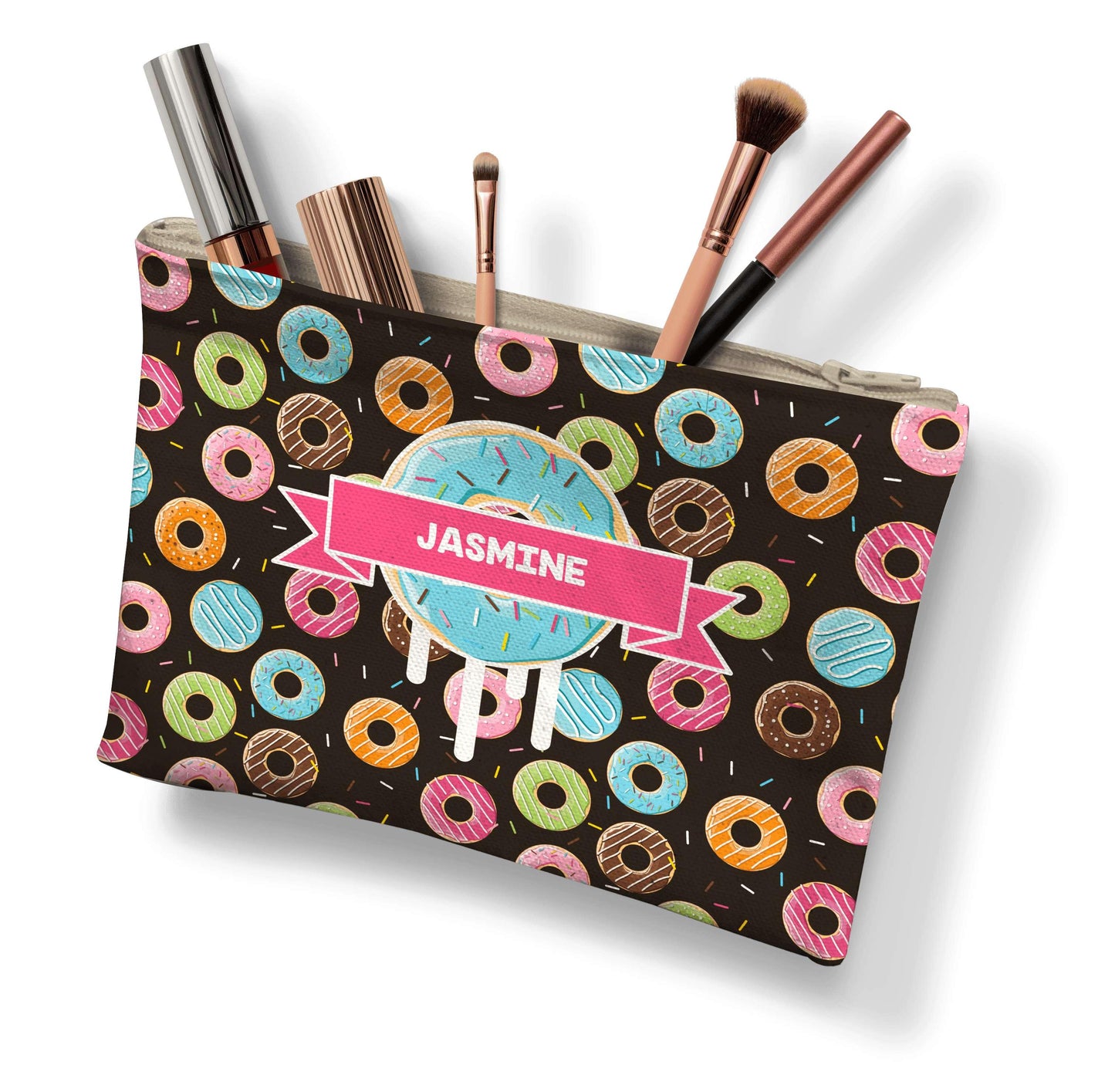 Makeup Pencil Case: Donutz Makeup Pencil Case Sam + Zoey