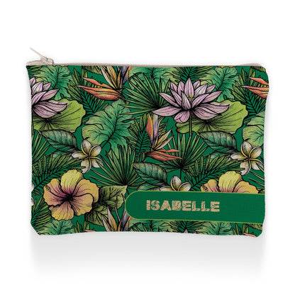 Makeup Pencil Case: Jungle Beauty Makeup Pencil Case Sam + Zoey