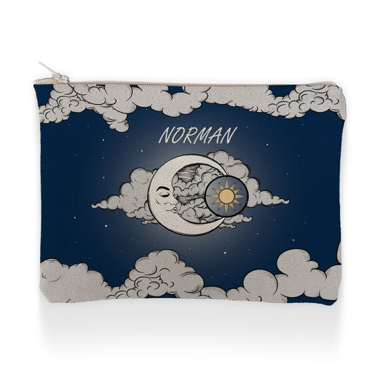 Makeup Pencil Case: Night Sky Makeup Pencil Case Sam + Zoey