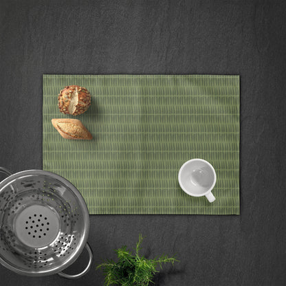 Olive Green Tribal Placemat | Sam + Zoey Home Basics