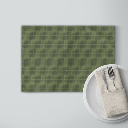 Olive Green Tribal Placemat | Sam + Zoey Home Basics