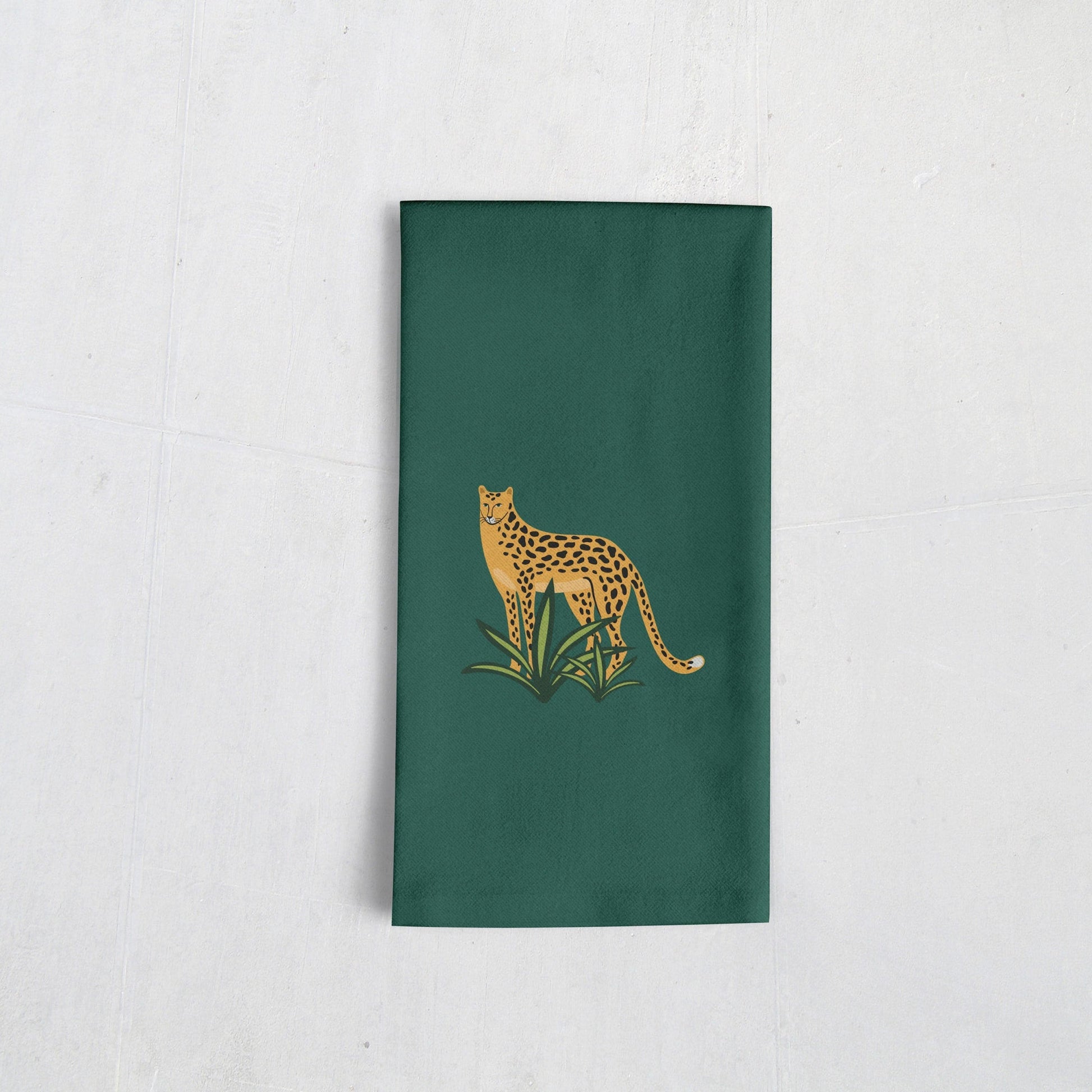 Tea Towel: Cheetah Tea Towel Sam + Zoey