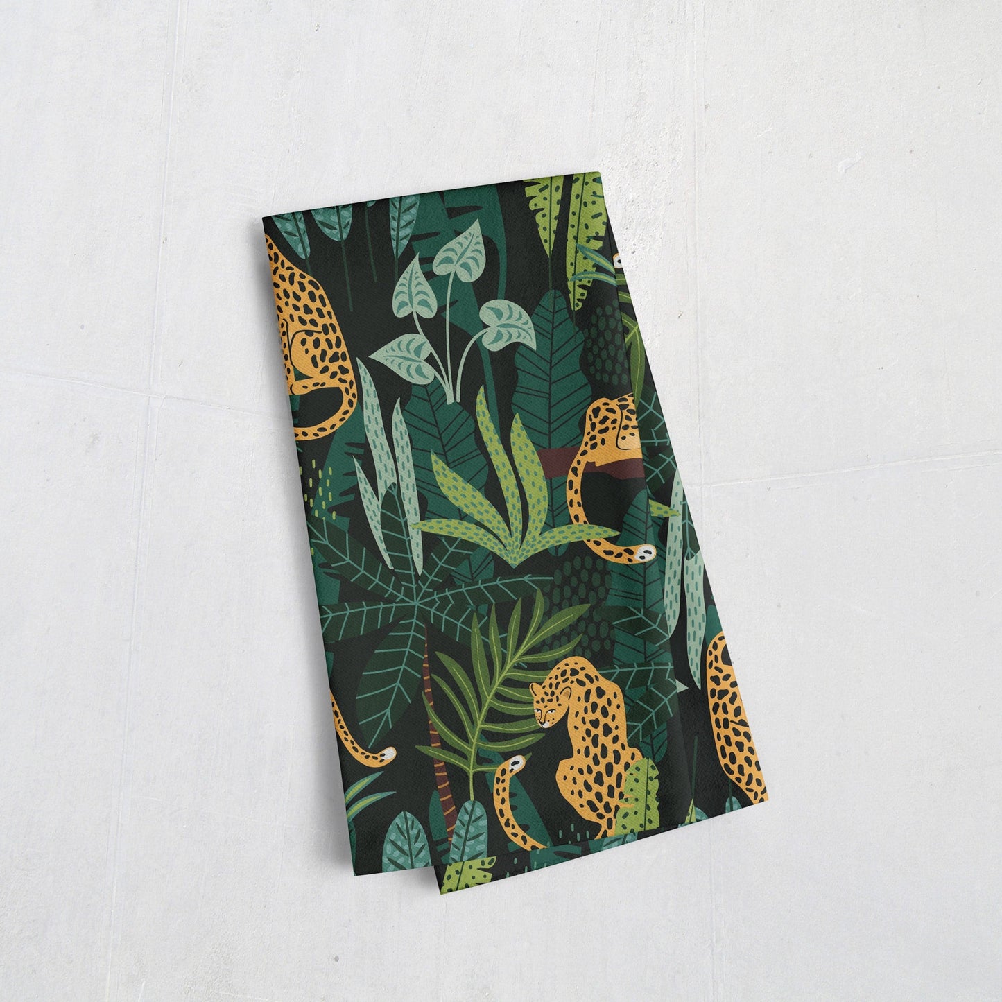 Tea Towel: Jungle Cheetah Tea Towel Sam + Zoey