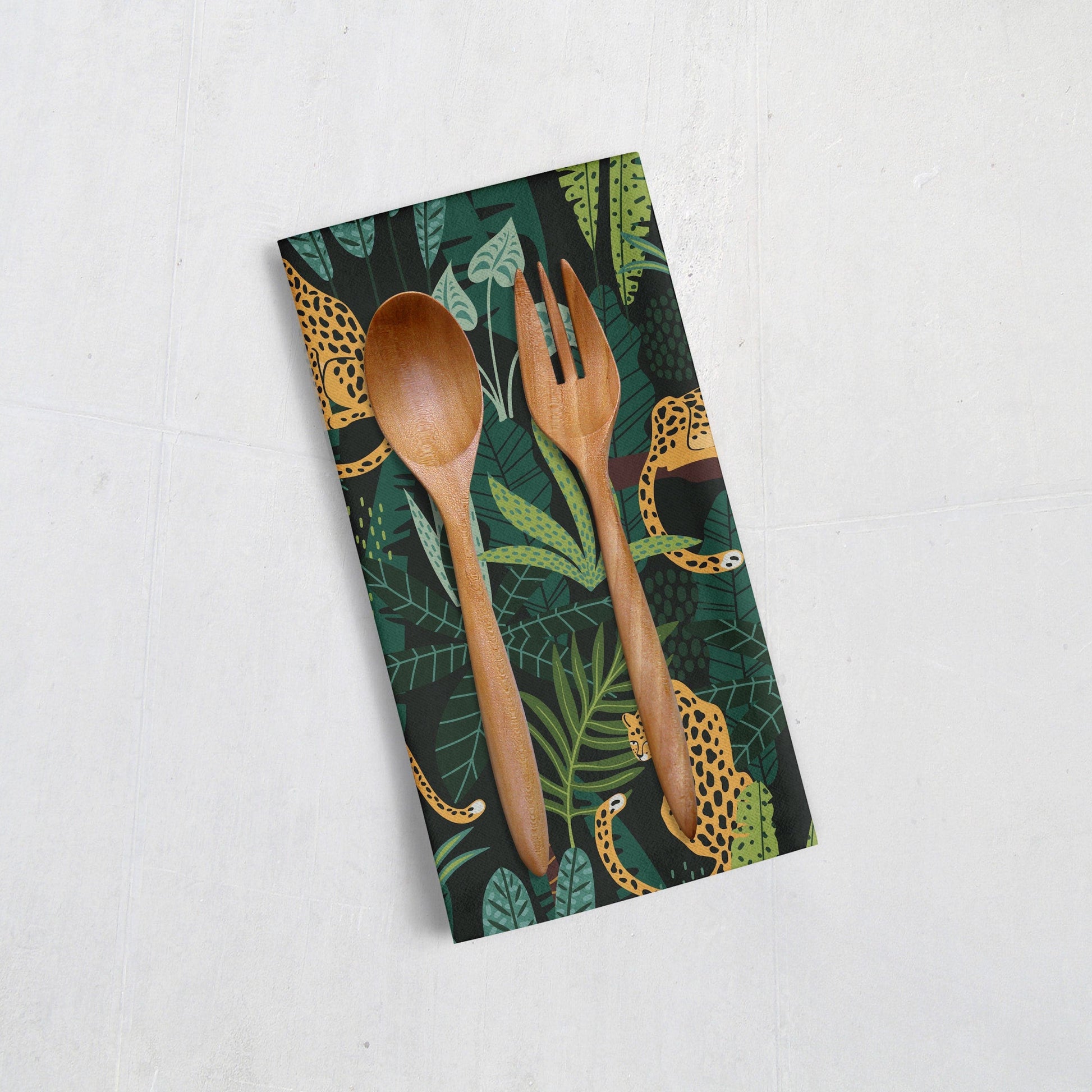 Tea Towel: Jungle Cheetah Tea Towel Sam + Zoey