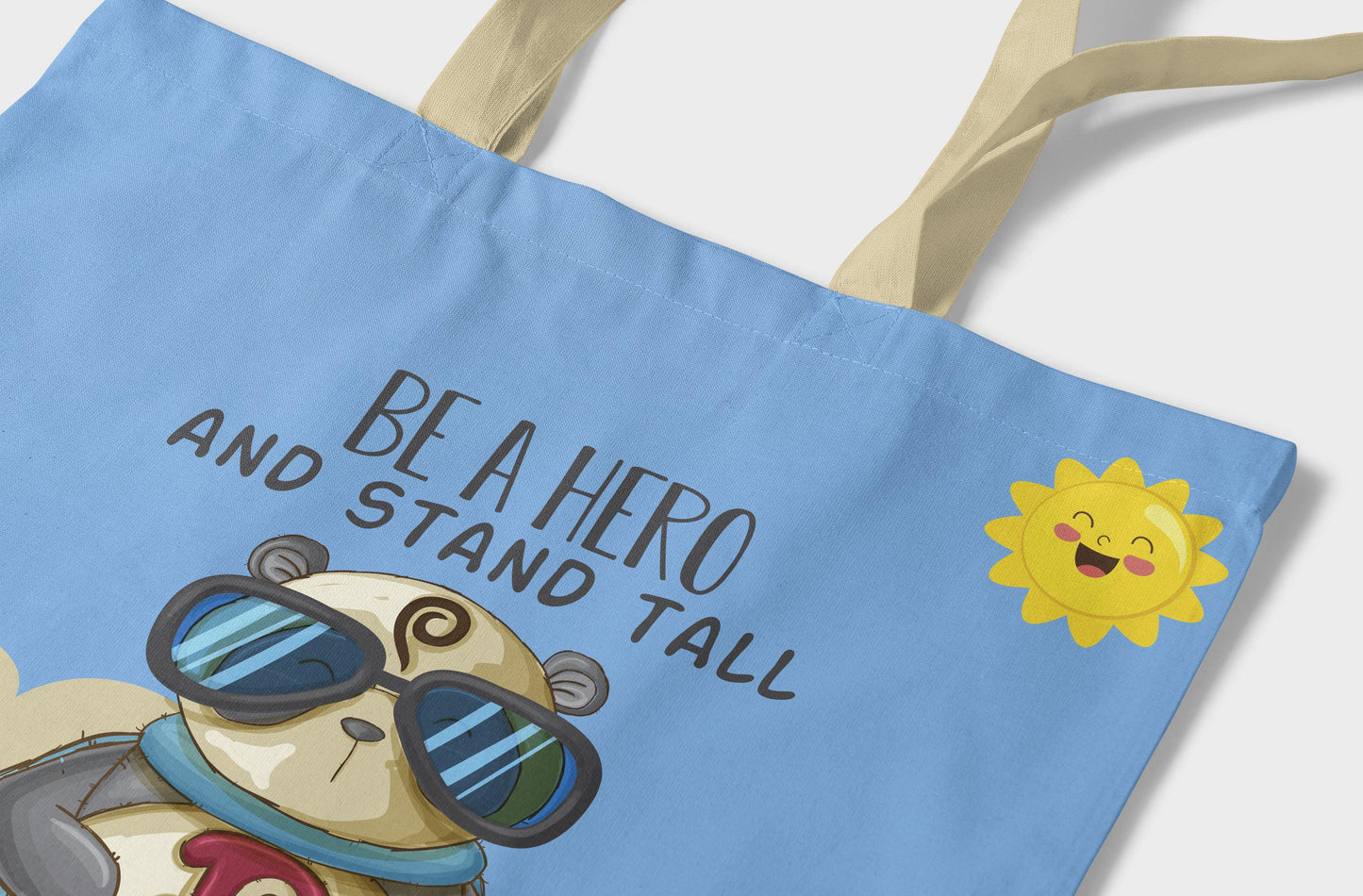 Personalized Be A Hero Tote Tote Sam + Zoey