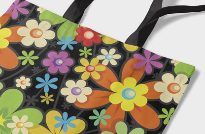 Personalized Floral Pop Tote Tote Sam + Zoey