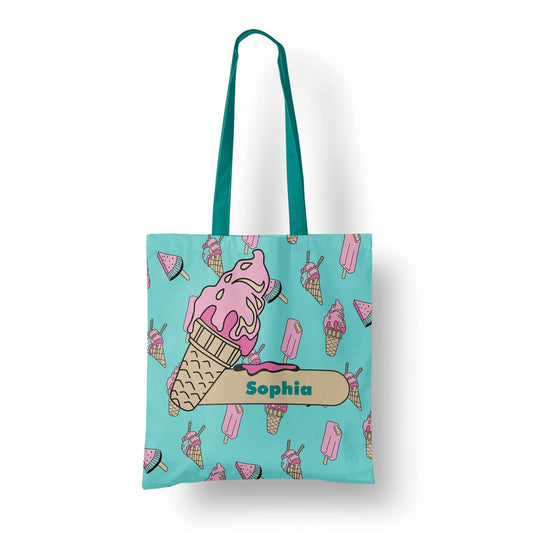 Tote: Ice Cream Tote Sam + Zoey